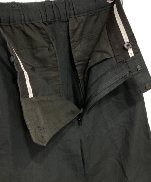 MARKAWARE（マーカウェア）MARKAWARE (マーカウェア) MW WIDE STRAIGHT TROUSERS ブラック サイズ:2の古着・服飾アイテム