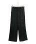 MARKAWARE（マーカウェア）の古着「MW WIDE STRAIGHT TROUSERS」｜ブラック