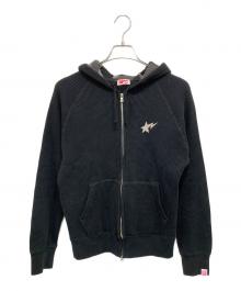 A BATHING APE（アベイシングエイプ）の古着「サーマルパーカー」｜ブラック