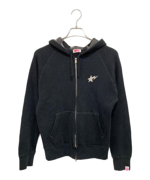 A BATHING APE（アベイシングエイプ）A BATHING APE (アベイシングエイプ) サーマルパーカー ブラック サイズ:TALLの古着・服飾アイテム