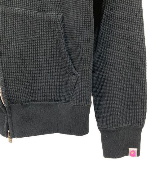 A BATHING APE（アベイシングエイプ）A BATHING APE (アベイシングエイプ) サーマルパーカー ブラック サイズ:TALLの古着・服飾アイテム