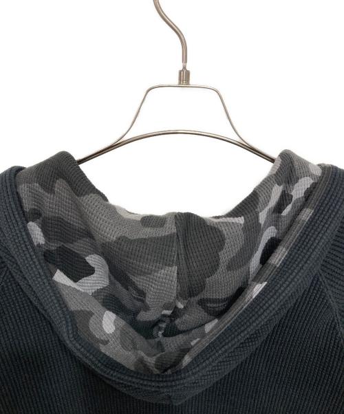 A BATHING APE（アベイシングエイプ）A BATHING APE (アベイシングエイプ) サーマルパーカー ブラック サイズ:TALLの古着・服飾アイテム