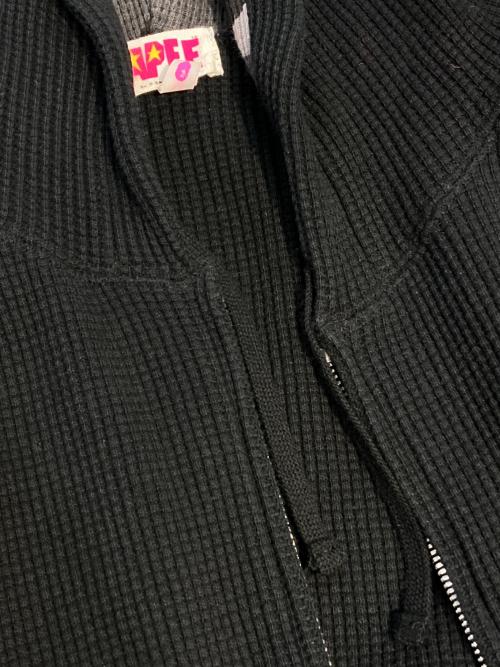A BATHING APE（アベイシングエイプ）A BATHING APE (アベイシングエイプ) サーマルパーカー ブラック サイズ:TALLの古着・服飾アイテム