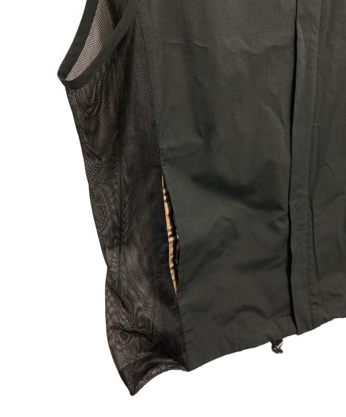 BURBERRY GOLF（バーバリーゴルフ）BURBERRY GOLF (バーバリーゴルフ) メッシュベスト ブラック サイズ:Lの古着・服飾アイテム