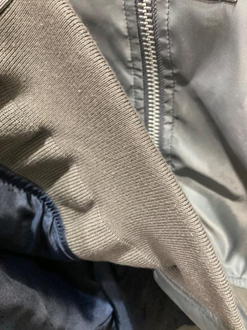 sacai（サカイ）sacai (サカイ) MA-1 ツイル ジップ ベスト グレー サイズ:2の古着・服飾アイテム
