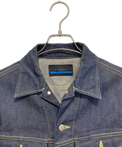 BURBERRY BLUE LABEL（バーバリー ブルー レーベル）BURBERRY BLUE LABEL (バーバリー ブルー レーベル) デニムジャケット インディゴ サイズ:40の古着・服飾アイテム