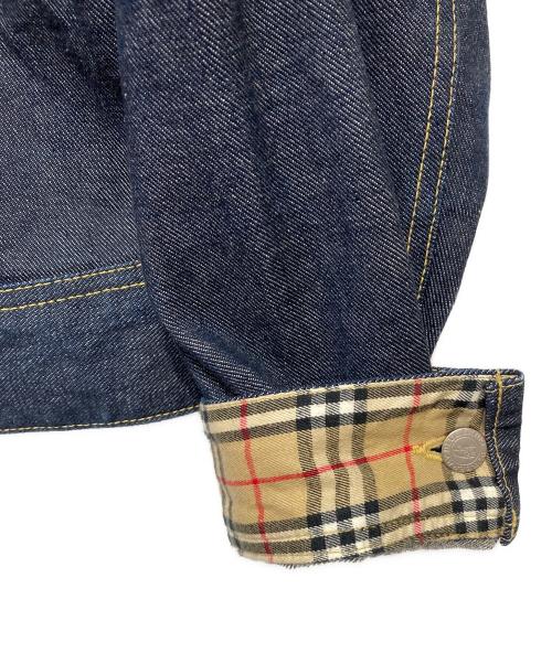 BURBERRY BLUE LABEL（バーバリー ブルー レーベル）BURBERRY BLUE LABEL (バーバリー ブルー レーベル) デニムジャケット インディゴ サイズ:40の古着・服飾アイテム