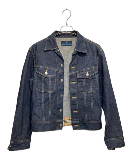 BURBERRY BLUE LABEL（バーバリー ブルー レーベル）BURBERRY BLUE LABEL (バーバリー ブルー レーベル) デニムジャケット インディゴ サイズ:40の古着・服飾アイテム