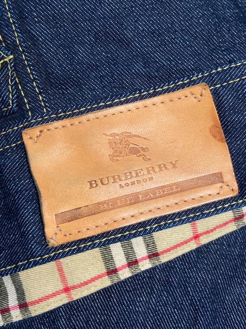 BURBERRY BLUE LABEL（バーバリー ブルー レーベル）BURBERRY BLUE LABEL (バーバリー ブルー レーベル) デニムジャケット インディゴ サイズ:40の古着・服飾アイテム