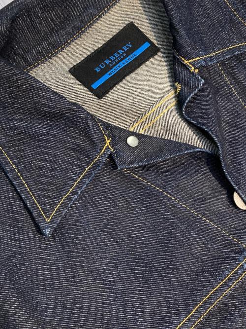 BURBERRY BLUE LABEL（バーバリー ブルー レーベル）BURBERRY BLUE LABEL (バーバリー ブルー レーベル) デニムジャケット インディゴ サイズ:40の古着・服飾アイテム
