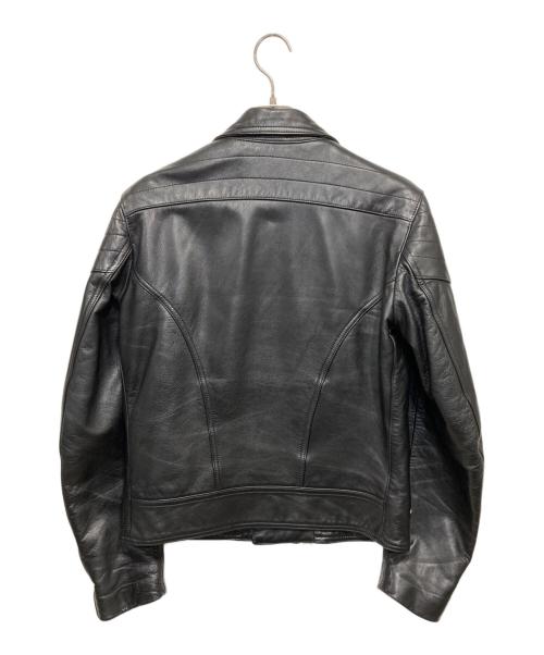 Yohji Yamamoto pour homme（ヨウジヤマモト プールオム）Yohji Yamamoto pour homme (ヨウジヤマモト プールオム) GOTHICカウレザーライダースジャケット ブラック サイズ:3の古着・服飾アイテム