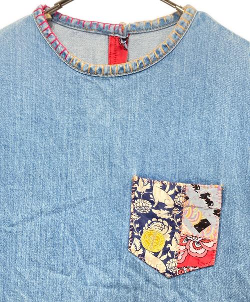 MARC JACOBS（マークジェイコブス）MARC JACOBS (マークジェイコブス) デニムワンピース インディゴ サイズ:Sの古着・服飾アイテム
