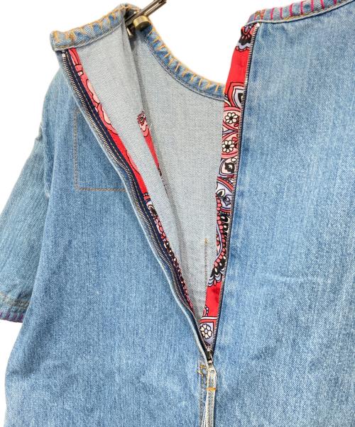MARC JACOBS（マークジェイコブス）MARC JACOBS (マークジェイコブス) デニムワンピース インディゴ サイズ:Sの古着・服飾アイテム