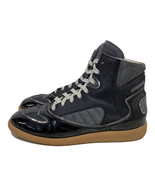 Maison Margiela（メゾンマルジェラ）Maison Margiela (メゾンマルジェラ) ハイカットスニーカー ブラック サイズ:37の古着・服飾アイテム