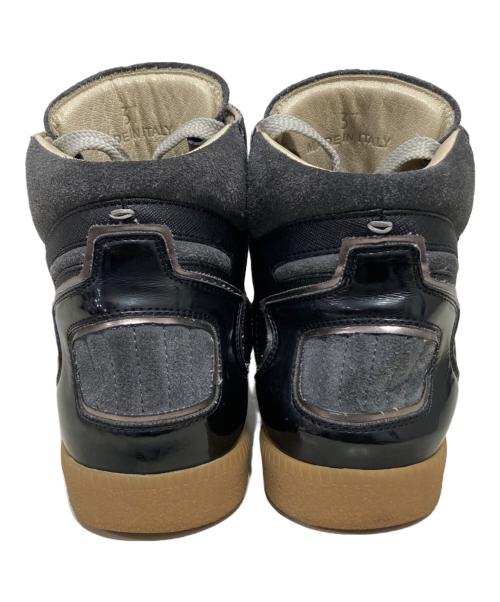 Maison Margiela（メゾンマルジェラ）Maison Margiela (メゾンマルジェラ) ハイカットスニーカー ブラック サイズ:37の古着・服飾アイテム