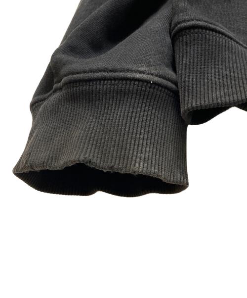 Maison Margiela（メゾンマルジェラ）Maison Margiela (メゾンマルジェラ) カレンダーロゴプリントフーディ ブラック サイズ:46の古着・服飾アイテム