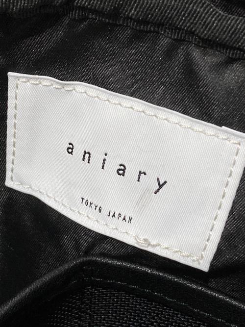 aniary（アニアリ）aniary (アニアリ) レザーショルダーバッグ ブラックの古着・服飾アイテム