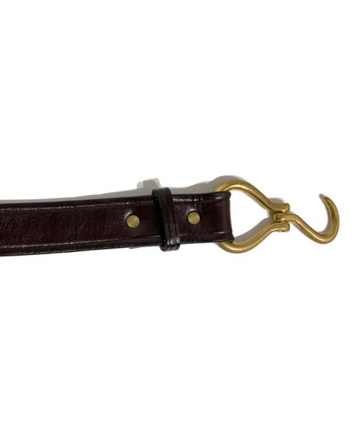 TORY LEATHER（トリーレザー）TORY LEATHER (トリーレザー) ベルト ブラウン サイズ:32の古着・服飾アイテム