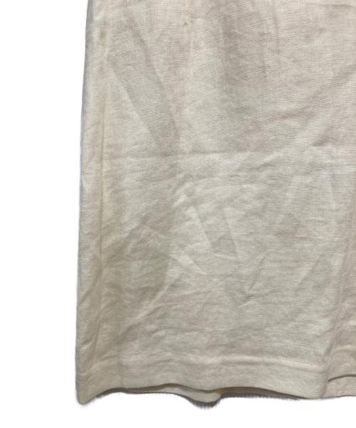 TORY BURCH（トリーバーチ）TORY BURCH (トリーバーチ) リネンノースリーブワンピース ベージュ サイズ:6の古着・服飾アイテム