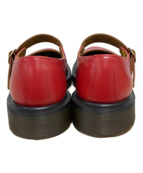 Dr.Martens（ドクターマーチン）Dr.Martens (ドクターマーチン) NDICA メリージェーンシューズ レッド サイズ:UK3の古着・服飾アイテム