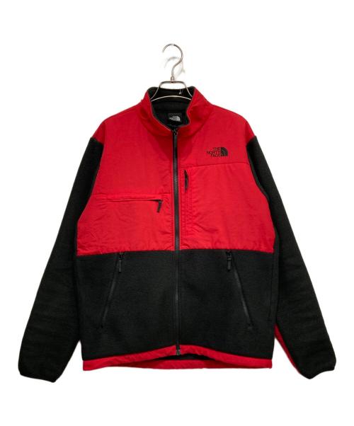 THE NORTH FACE（ザ ノース フェイス）THE NORTH FACE (ザ ノース フェイス) Denali Jacket/デナリジャケット レッド×ブラック サイズ:Mの古着・服飾アイテム