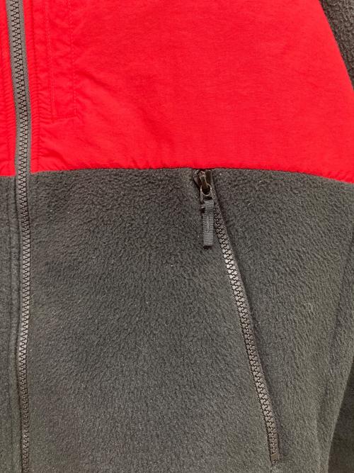 THE NORTH FACE（ザ ノース フェイス）THE NORTH FACE (ザ ノース フェイス) Denali Jacket/デナリジャケット レッド×ブラック サイズ:Mの古着・服飾アイテム
