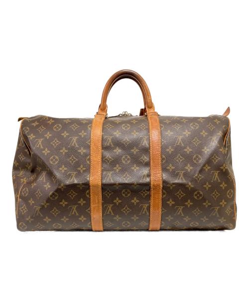 LOUIS VUITTON（ルイ ヴィトン）LOUIS VUITTON (ルイ ヴィトン) トラベルバッグ ブラウンの古着・服飾アイテム