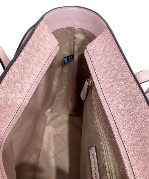 MICHAEL KORS（マイケルコース）MICHAEL KORS (マイケルコース) ARDEN トップジップ トート ラージ パウダーブラッシュの古着・服飾アイテム