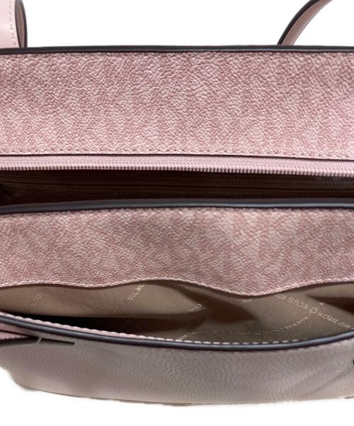 MICHAEL KORS（マイケルコース）MICHAEL KORS (マイケルコース) ARDEN トップジップ トート ラージ パウダーブラッシュの古着・服飾アイテム