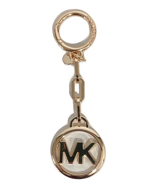 MICHAEL KORS（マイケルコース）MICHAEL KORS (マイケルコース) ビルフォールド ジップ コイン ウィズ キーフォブ ミディアム カーネーションの古着・服飾アイテム