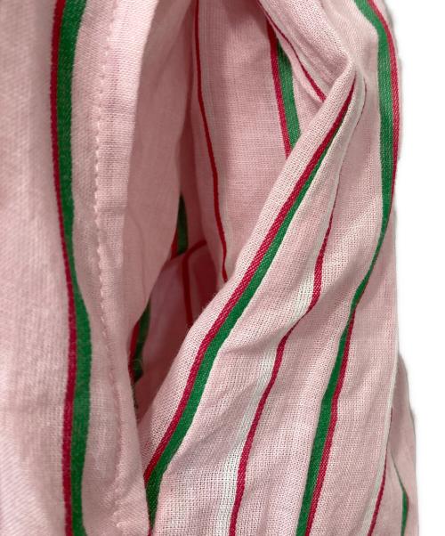 ne quittez pas（ヌキテパ）ne quittez pas (ヌキテパ) Cotton Voile Stripe Slant Panel Skirt ピンク サイズ:-の古着・服飾アイテム
