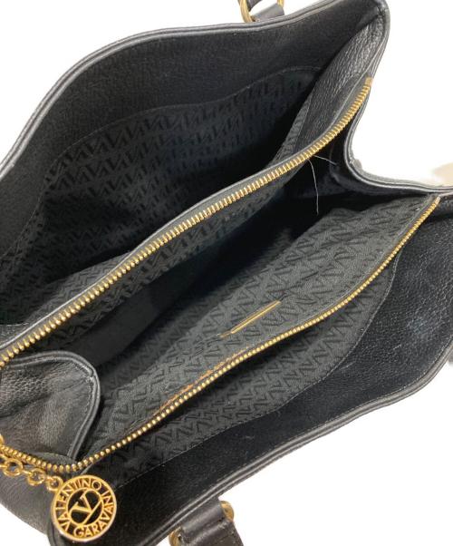 VALENTINO GARAVANI（ヴァレンティノ・ガラヴァーニ）VALENTINO GARAVANI (ヴァレンティノ・ガラヴァーニ) トートバッグ ブラックの古着・服飾アイテム
