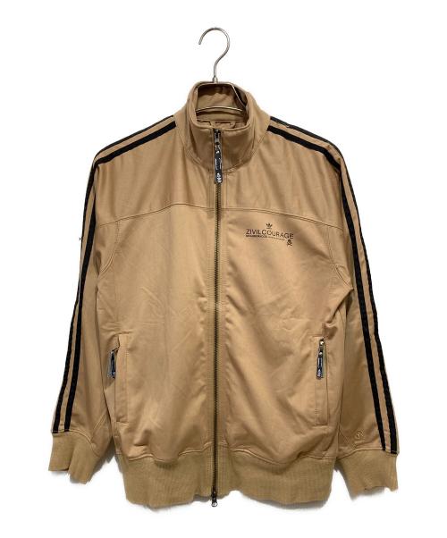 adidas（アディダス）adidas (アディダス) NEIGHBORHOOD (ネイバーフッド) ZIVILCOURAGEトラックジャケット ブラウン サイズ:Mediumの古着・服飾アイテム