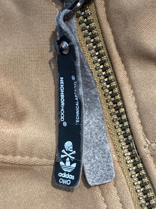 adidas（アディダス）adidas (アディダス) NEIGHBORHOOD (ネイバーフッド) ZIVILCOURAGEトラックジャケット ブラウン サイズ:Mediumの古着・服飾アイテム