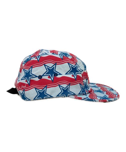 SUPREME（シュプリーム）SUPREME (シュプリーム) 16SS You're Dead Camp Cap レッド×ブルー サイズ:-の古着・服飾アイテム