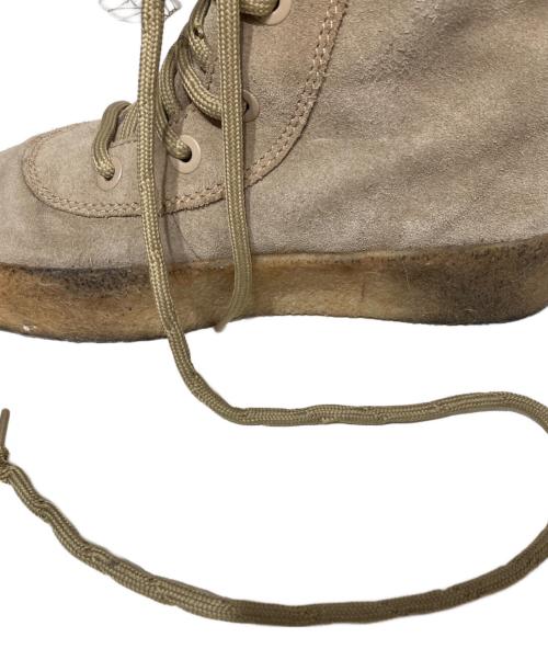 YEEZY season2（イージーシーズン2）YEEZY season2 (イージーシーズン2) crepe boots ベージュ サイズ:38の古着・服飾アイテム