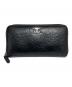 CHANEL（シャネル）の古着「カメリアラウンドファスナー財布」｜ブラック
