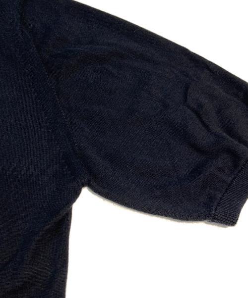 +CLOTHET（クロスクローゼット）+CLOTHET (クロスクローゼット) スビンプラチナム ニットポロシャツ ブラック サイズ:2の古着・服飾アイテム