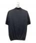 +CLOTHET (クロスクローゼット) スビンプラチナム ニットポロシャツ ブラック サイズ:2：5000円