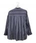 MAISON SPECIAL (メゾンスペシャル) コットンシルクバンドカラーシャツ ネイビー サイズ:00：6000円