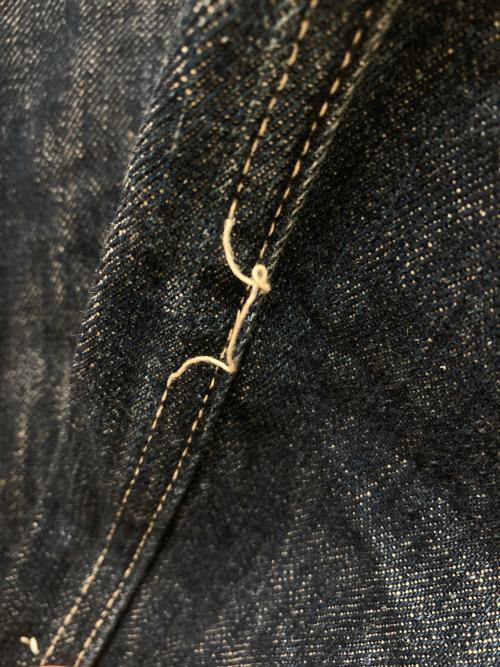 EVISU（エヴィス）EVISU (エヴィス) カモメペイントダブル二―オーバーオール インディゴ サイズ:34の古着・服飾アイテム