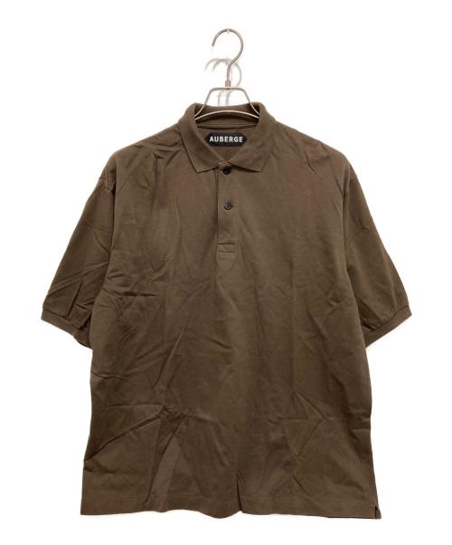 AUBERGE（オーベルジュ）AUBERGE (オーベルジュ) ポロシャツ ブラウン サイズ:44の古着・服飾アイテム