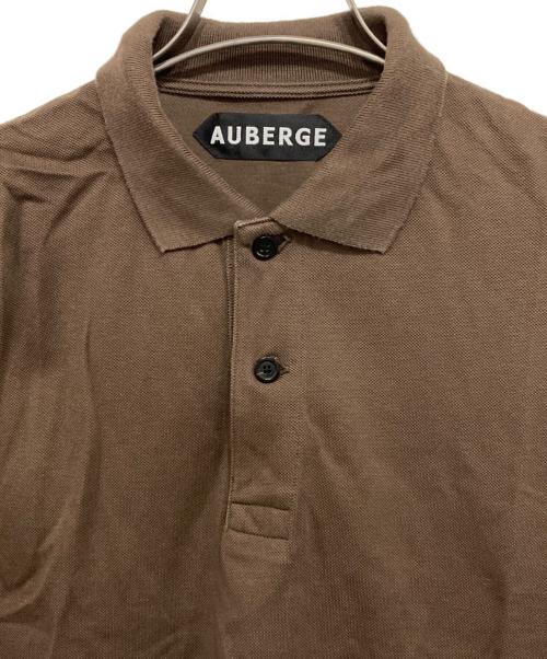 AUBERGE（オーベルジュ）AUBERGE (オーベルジュ) ポロシャツ ブラウン サイズ:44の古着・服飾アイテム