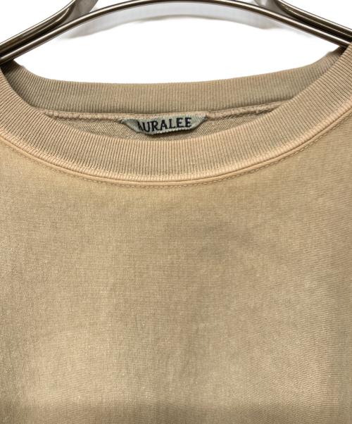 AURALEE（オーラリー）AURALEE (オーラリー) SUPER MILLED SWEAT P/O ベージュ サイズ:4の古着・服飾アイテム