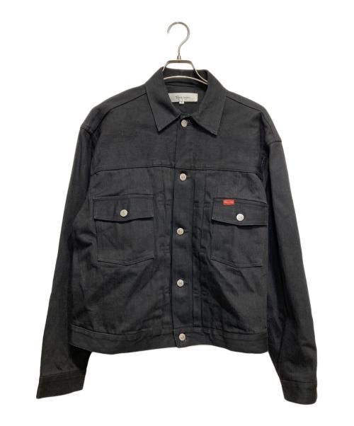Time is on（タイムイズオン）Time is on (タイムイズオン) CLASSIC STANDARD DENIM JACKET【14oz Japanese selvedge denim】 ブラック サイズ:1の古着・服飾アイテム