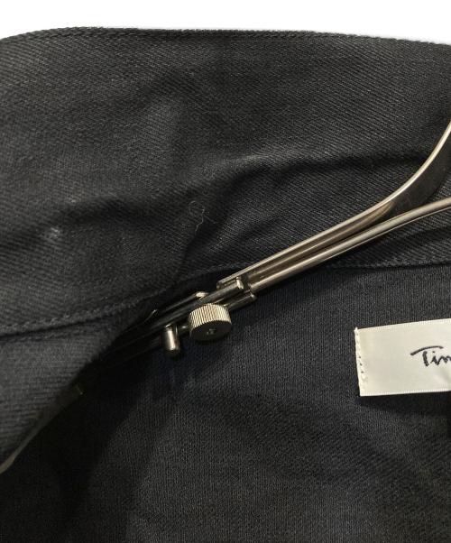 Time is on（タイムイズオン）Time is on (タイムイズオン) CLASSIC STANDARD DENIM JACKET【14oz Japanese selvedge denim】 ブラック サイズ:1の古着・服飾アイテム