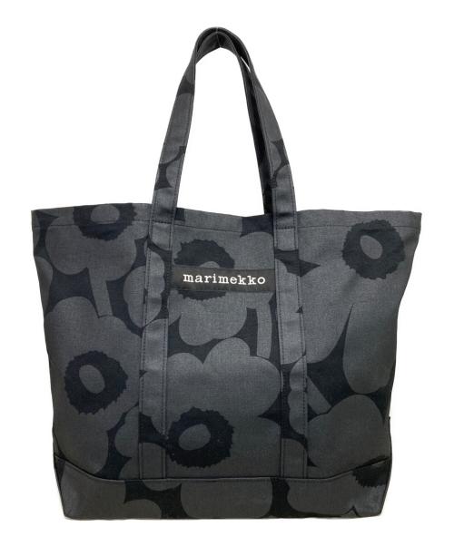 marimekko（マリメッコ）marimekko (マリメッコ) トートバッグ ブラックの古着・服飾アイテム