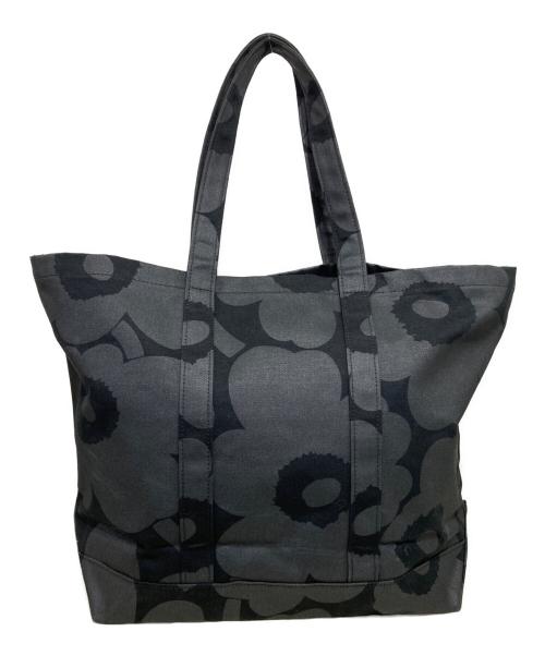 marimekko（マリメッコ）marimekko (マリメッコ) トートバッグ ブラックの古着・服飾アイテム