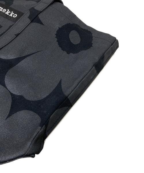 marimekko（マリメッコ）marimekko (マリメッコ) トートバッグ ブラックの古着・服飾アイテム