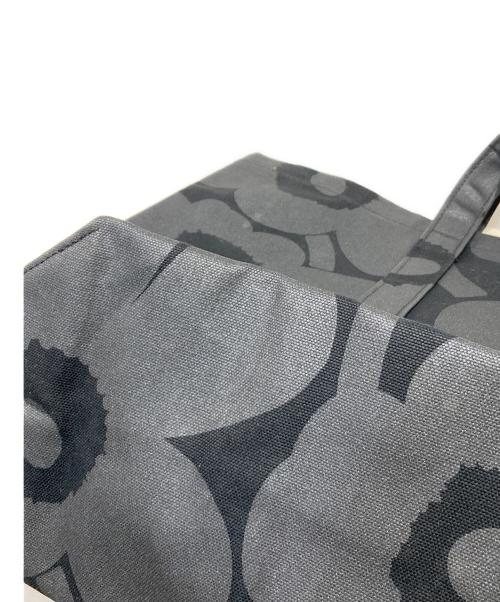 marimekko（マリメッコ）marimekko (マリメッコ) トートバッグ ブラックの古着・服飾アイテム